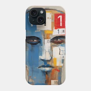 Numerology 111 Man Abstract Art Phone Case