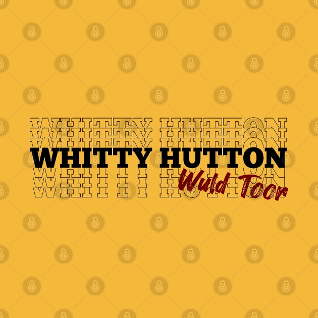 whitty hutton creme vintage - Wuld Toor, Stacked Text by DesginsDone