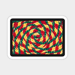 Spiral Rasta Magnet