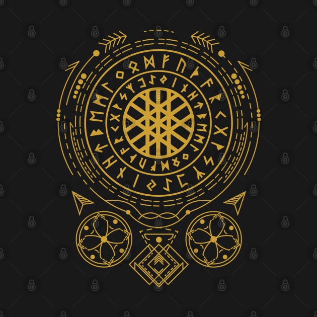 Web of Wyrd | Norse Pagan Symbol by CelestialStudio