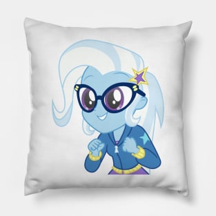 Trixie in glasses Pillow