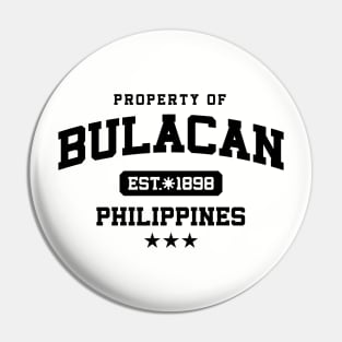 Bulacan - Property of the Philippines Shirt Pin