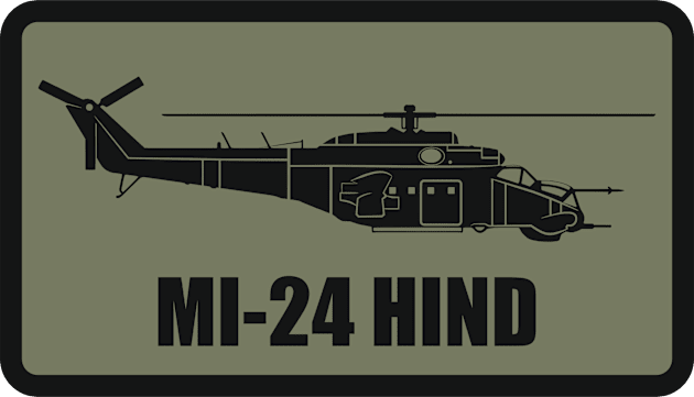 MI-24 Hind Kids T-Shirt by Firemission45