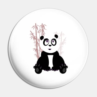 Panda Girl Pin