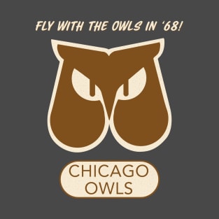 Defunct - Chicago Owls Football 1968 T-Shirt