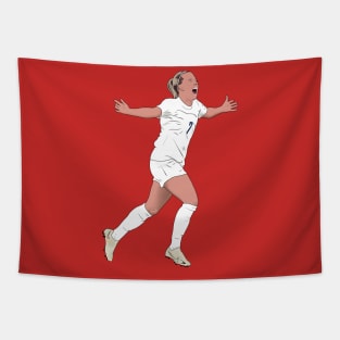 Beth Mead England Hat Trick Euros Tapestry