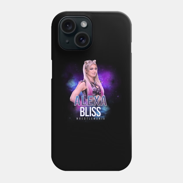 alexa bliss wrestle Phone Case by KomenX