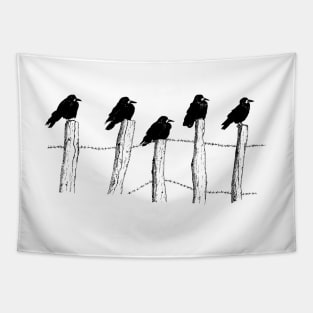 Birds on a wire Tapestry