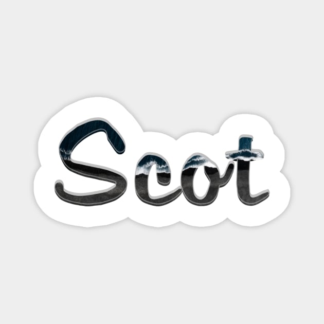 Scot Magnet by afternoontees