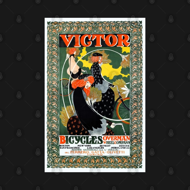 Victor Bicycle Ad by The Corner Cabinet