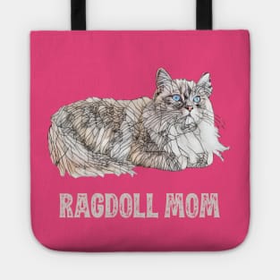 Ragdoll Mom - Ragdoll Cat Mom Design Tote