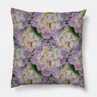 pattern from peony flowers Pillow