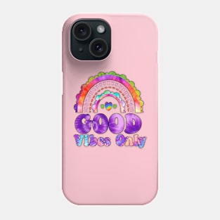 70s good vibes only Phone Case