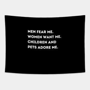 Men Fear Me Etc Tapestry