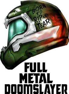 Full Metal Doomslayer v2 Magnet