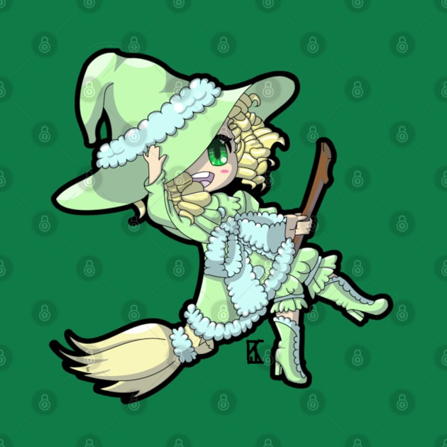 Cute witch by Kristel's Kreations