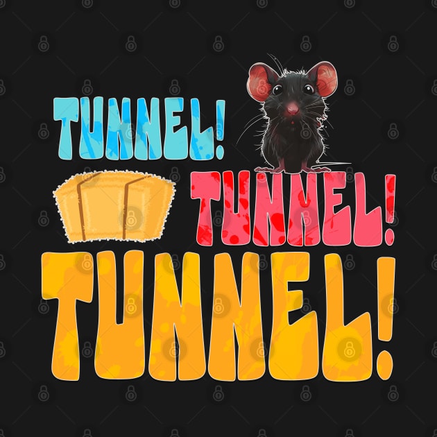 Tunnel! Tunnel! Barn Hunt by nonbeenarydesigns