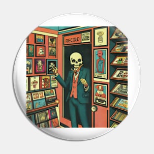 Record shop Pin