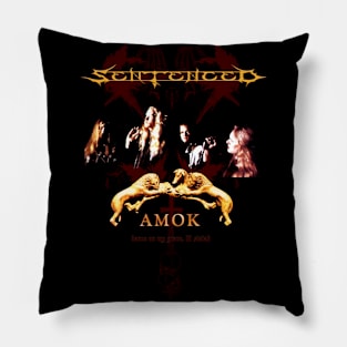 Sentenced Amok "Dance On My Grave Lil Siztah" II Pillow