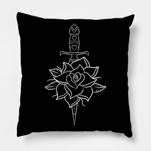 SOME ROSES HAVE BIGGER THORNS THAN OTHER ROSES Pillow