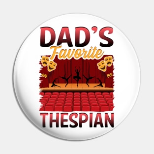 Thespian Gift Idea Pin