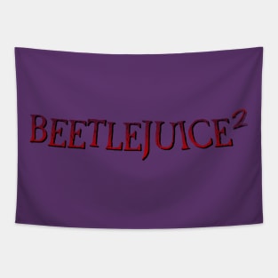 Beetlejuice Squared Tapestry