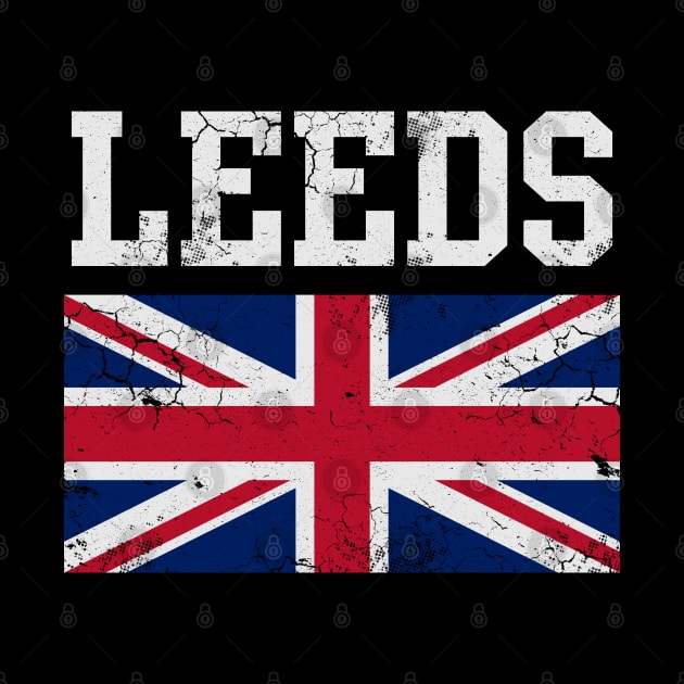 Leeds United Kingdom Union Jack England by E