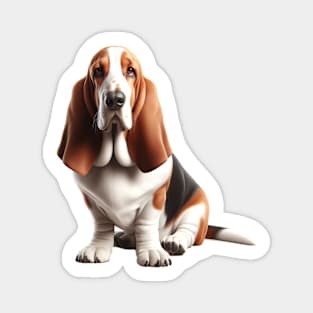 Basset Hound Magnet