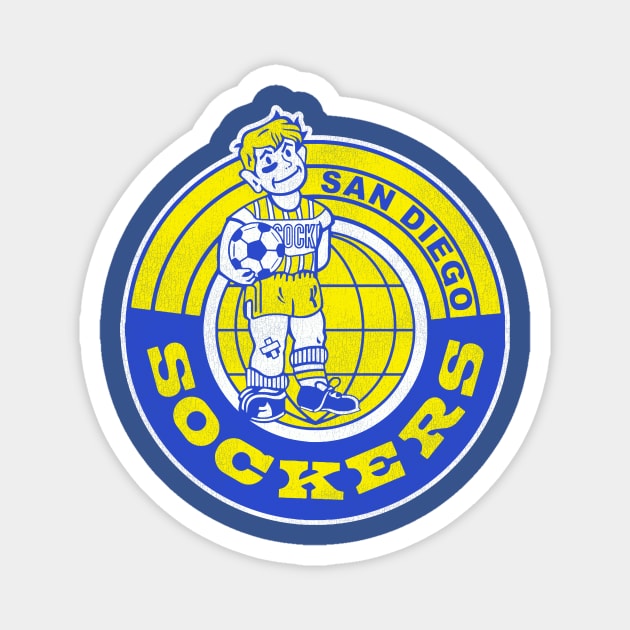 Defunct San Diego Sockers Soccer Team Magnet by Defunctland
