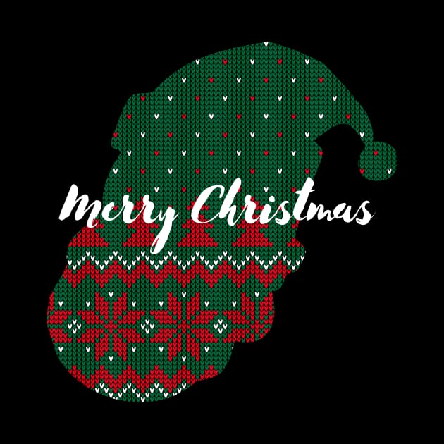 Merry Christmas from the Knitted Gnome by Tee Trendz