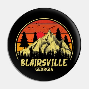 Vintage Blairsville Georgia GA Mountains Hiking Souvenir Pin