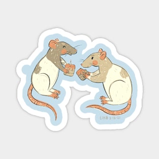 Rat Party ! Magnet