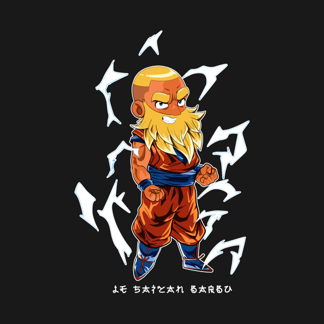 The bearded saiyan - DIMIDOU by Dimidou