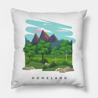 Nature Artwork Pillow