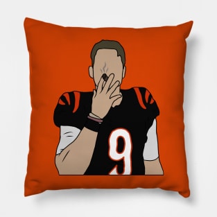 Joe Burrow Cigar Celebration Pillow