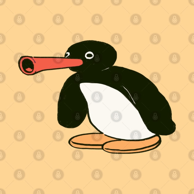 noot penguin meme / pingu by mudwizard