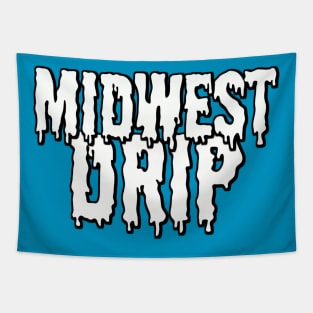 MIDWEST DRIP Black&White Tapestry