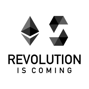 Revolution is Coming by Ethereum and Solidity T-Shirt