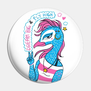 Dream Big & Fly High Pin