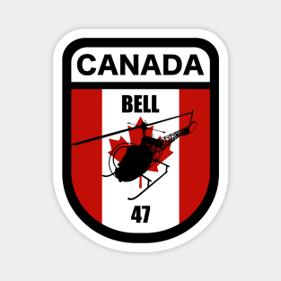 Canadian Bell 47 Magnet