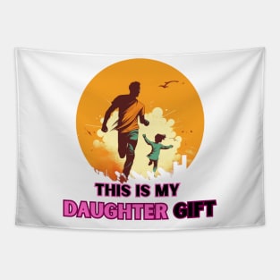 Super Dad - Father's Day Hero Design Tapestry