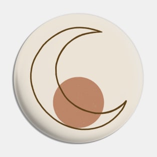 Minimal Moon Pin