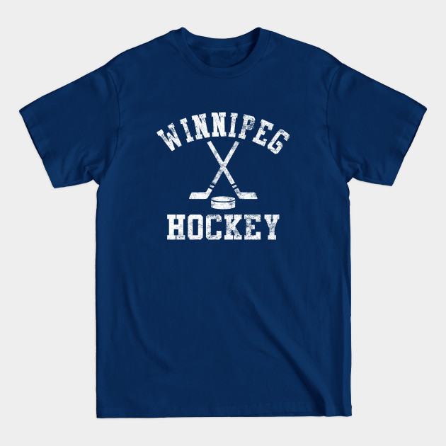 Discover Vintage Winnipeg Hockey - Winnipeg Hockey - T-Shirt
