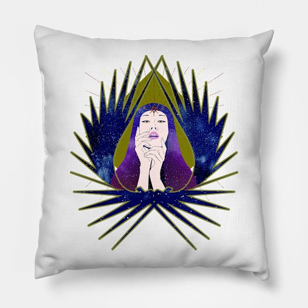 Valkyrie Pillow by Sirenarts