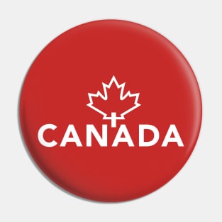 Canada with Maple Leaf Pin