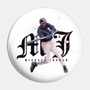 Michael Jordan Baseball Pin