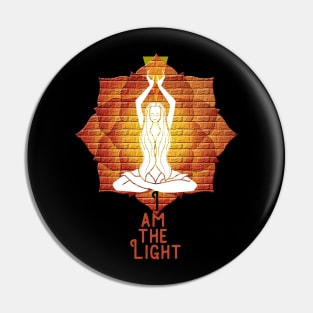 I Am The Light Pin