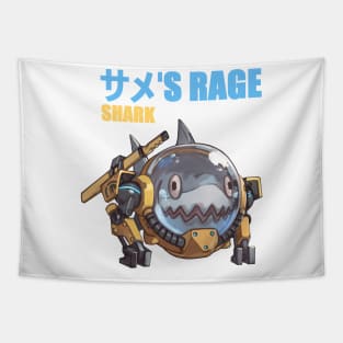 SHARK's Rage Tapestry