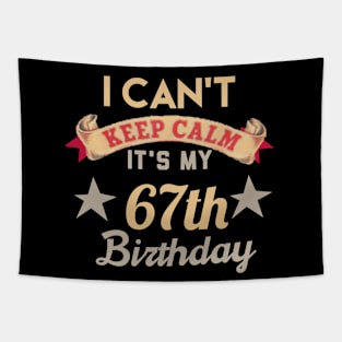 67th birthday gift Tapestry