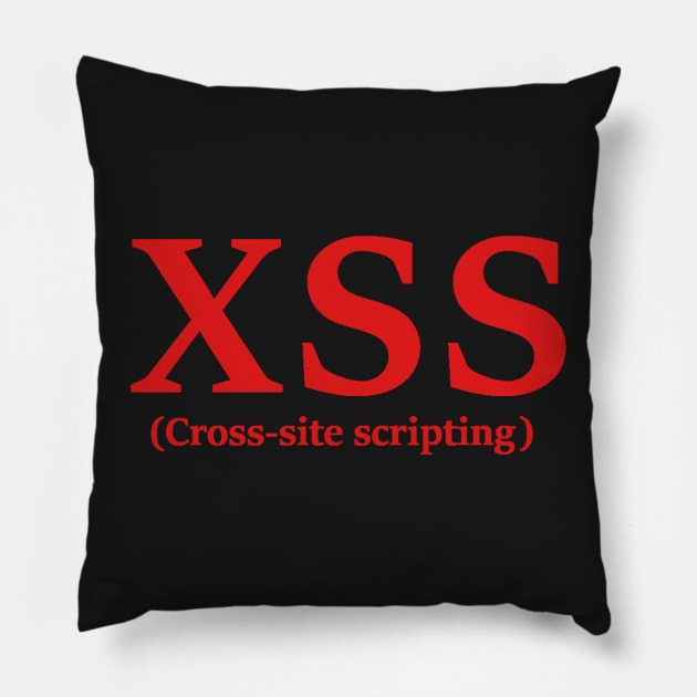 XSS (Cross-site scripting) Pillow by findingNull